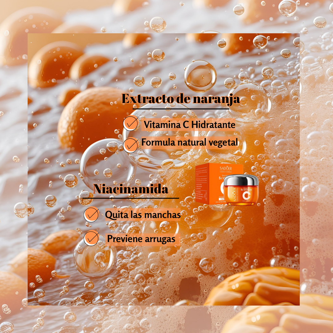 CREMA ANTIEDAD CON VITAMINA C